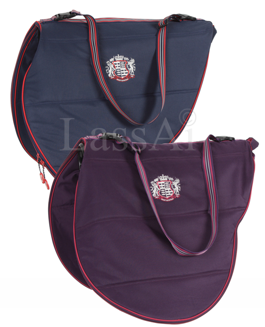 Shires 'Team' Padded Saddle Carrying Bag, Opens Flat Out, Shoulder